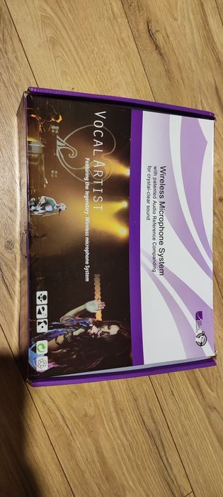 Bezprzewodowy mikrofon karaoke VOCAL ARTIST