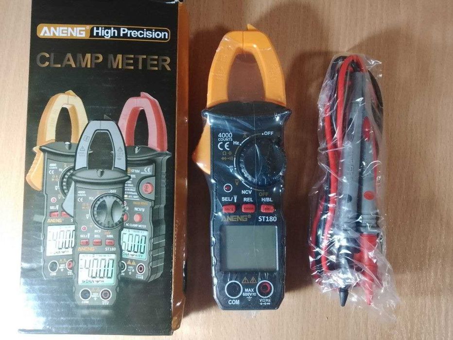 Токовые клещи ANENG ST180 с функцией мультиметра