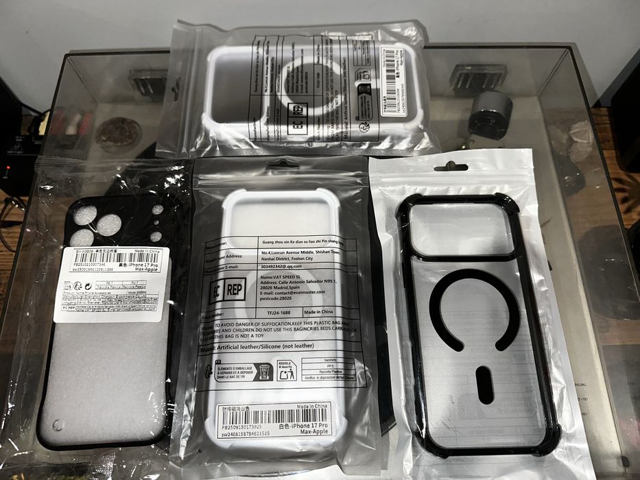 Zestaw etui na iphone 17 pro max