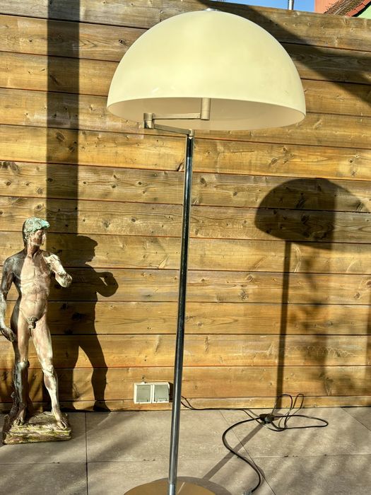 Lampa podłogowa Swiss Lamp 1970te Mega Design Mid Century Bauhaus Top