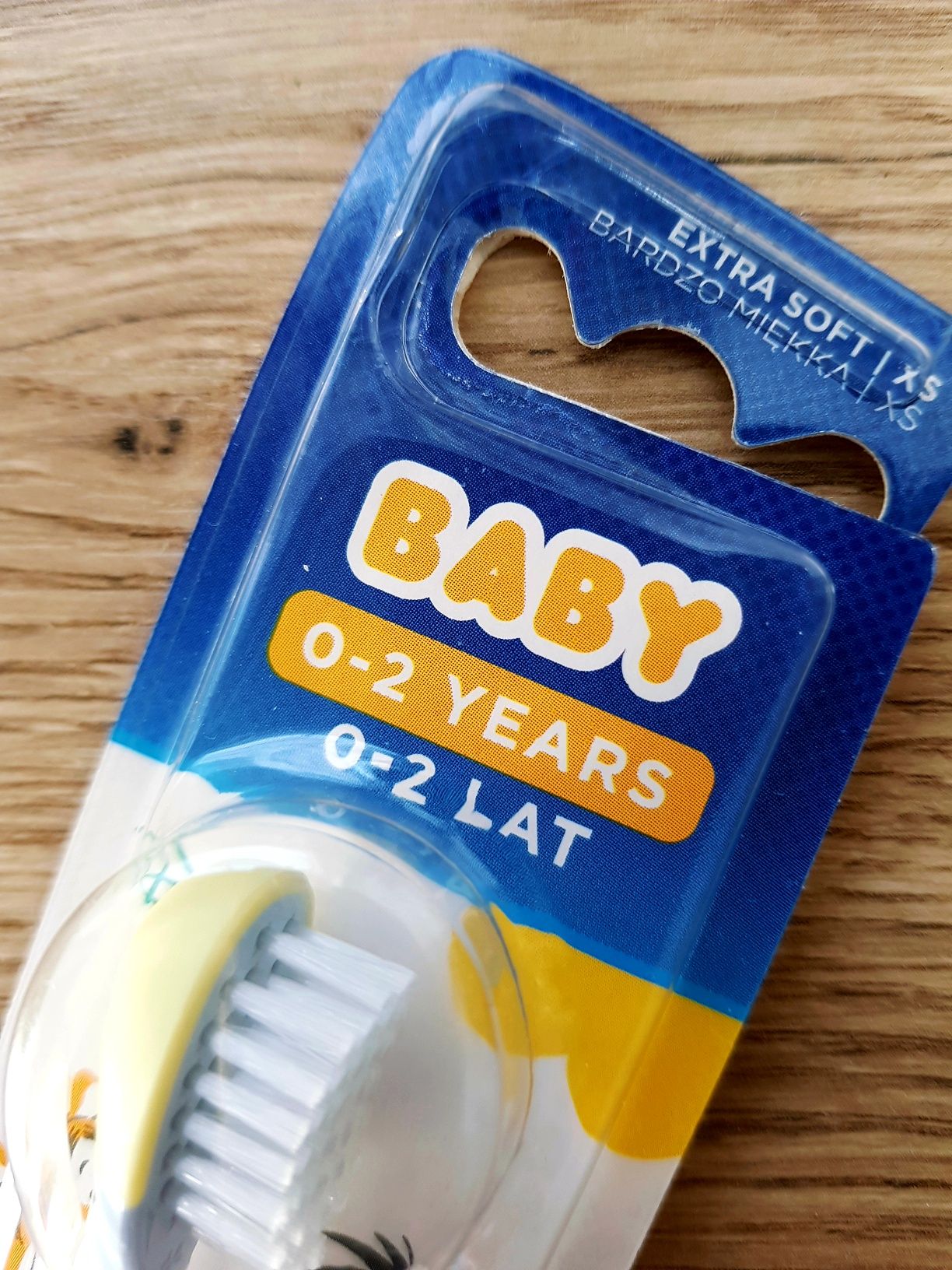 Szczoteczka do zębów dla dziecka nowa 0/2 latka miekka Oral B.