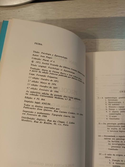 Brazelton, Piaget, Daniel Sampaio, Dulce Bouça