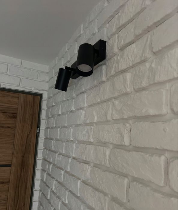 Nowoczesna lampa sufitowa 2-punktowa LEDHOFF GU10 czarna regulowana