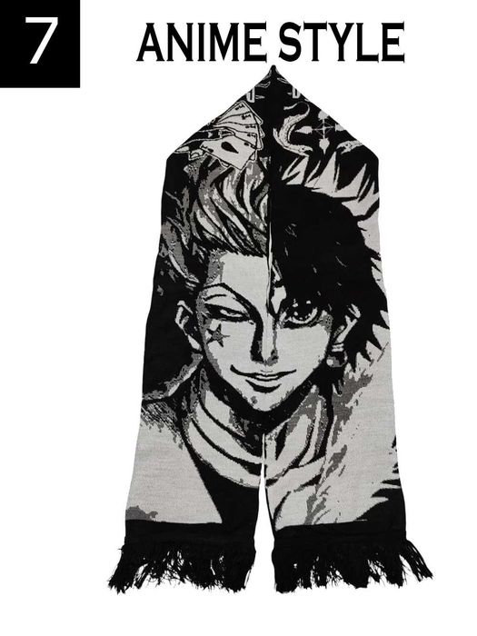Найкрутіший шарф для молоді. Дизайнерський шарф в стилі аніме, нефор