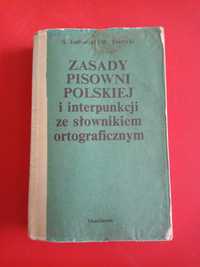 Zasady pisowni polskiej i interpunkcji, Jodłowski, Taszycki, 1985