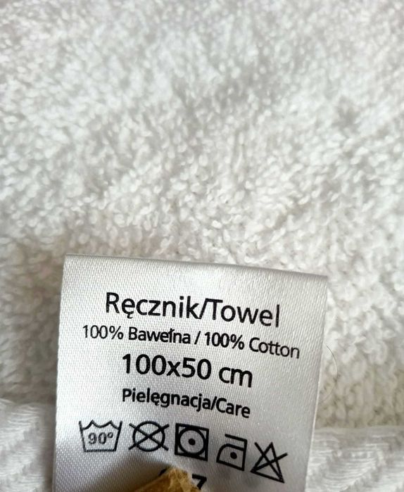 Zestaw 6x ręczników hotelowych SPA białe ręcznik bawełniany ręczniki