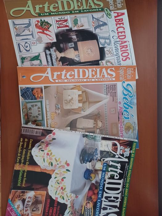 13 Revistas ArteIDEIAS - Um mundo de lavores