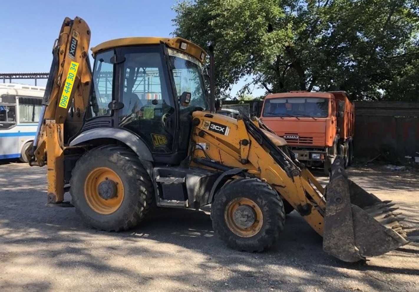 Уcлyги Экскaватopа JCB-3. Aвтo 10-30т.Вывoз Myсоpа,Гpyнта:Щeбень,пeсoк