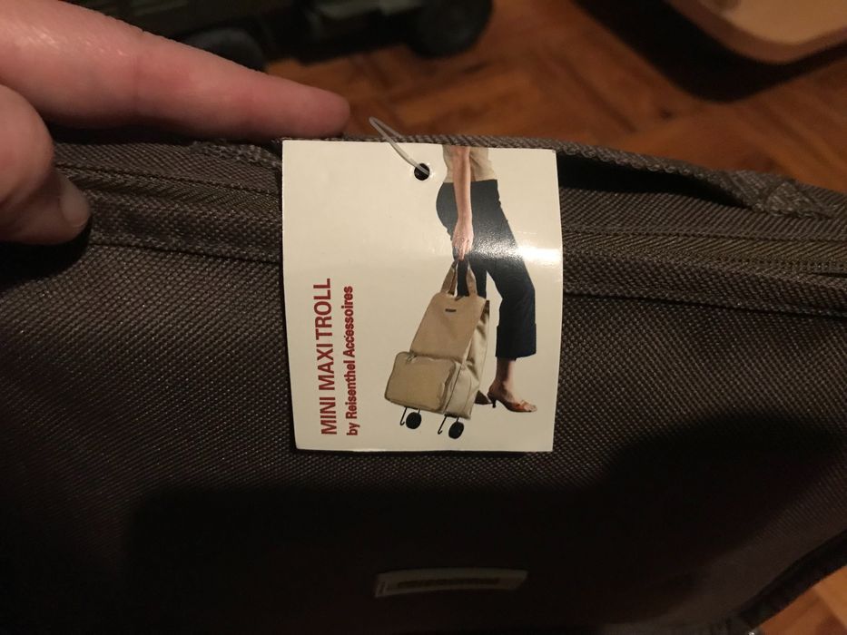 Mala mini trolley compras