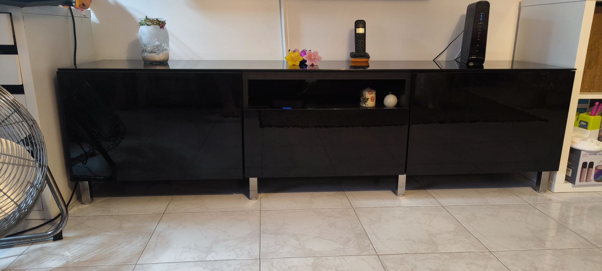 Móvel tv com vidro