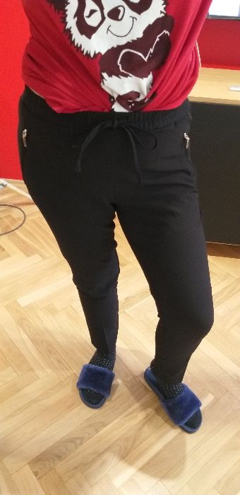 Czarne spodnie H&M