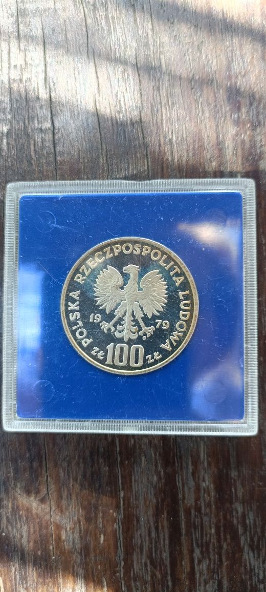Moneta kolekcjonerska wartość 100 zł Hanryk Wieniawski