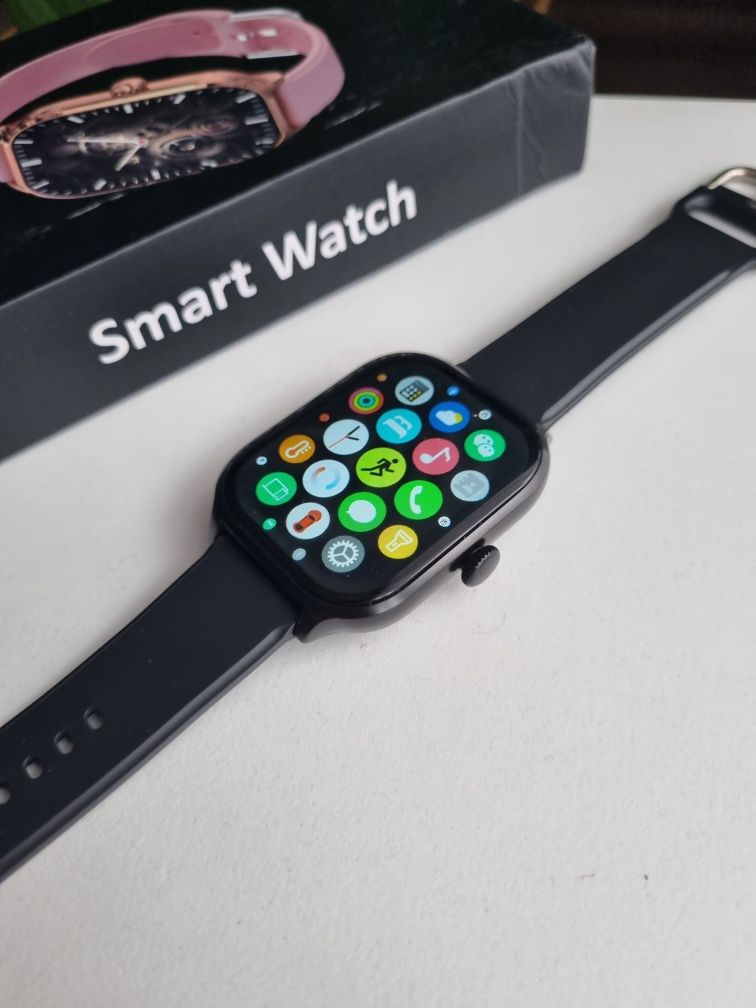 Smartwatch czarny *ios i android