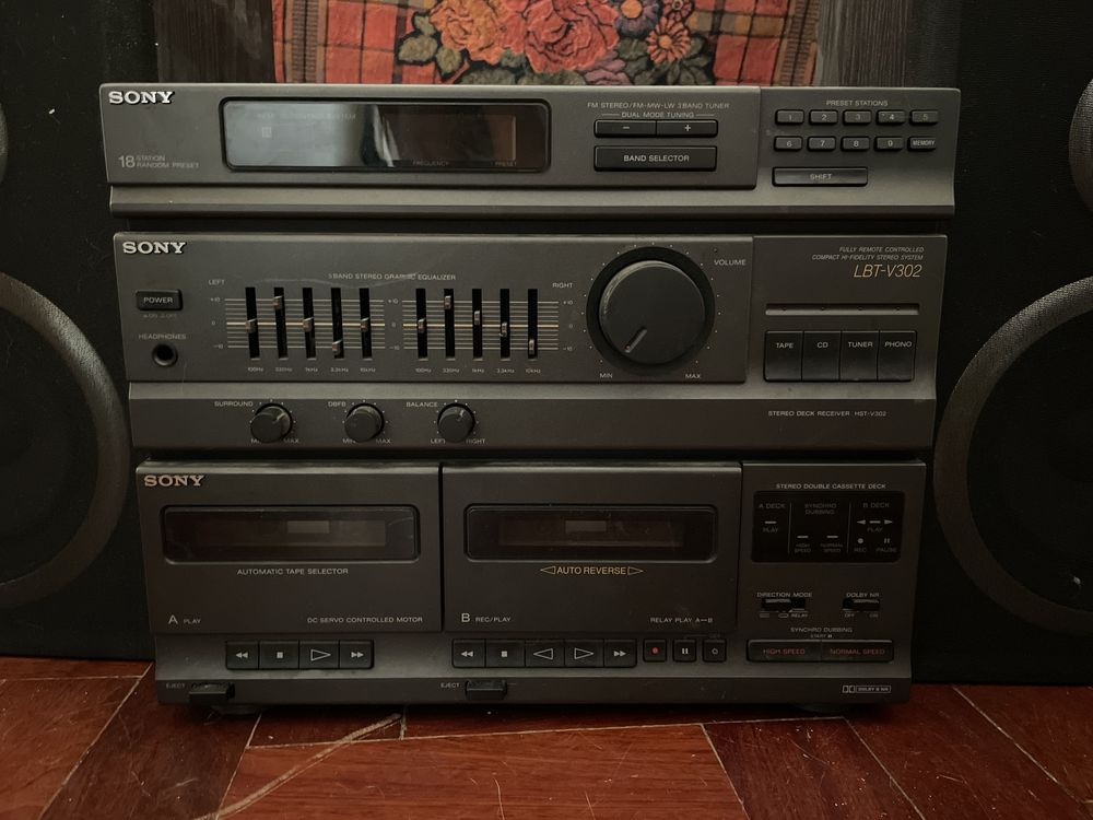 Sistema de som Lbt-V302 com colunas SONY