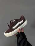 Кросівки Vans KNU Skool Brown/White premium
