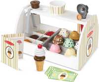 Melissa and Doug Lodziarnia Drewniana + akcesoria lody 3+