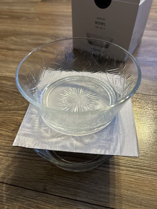 Salaterki miseczki szklane 2szt