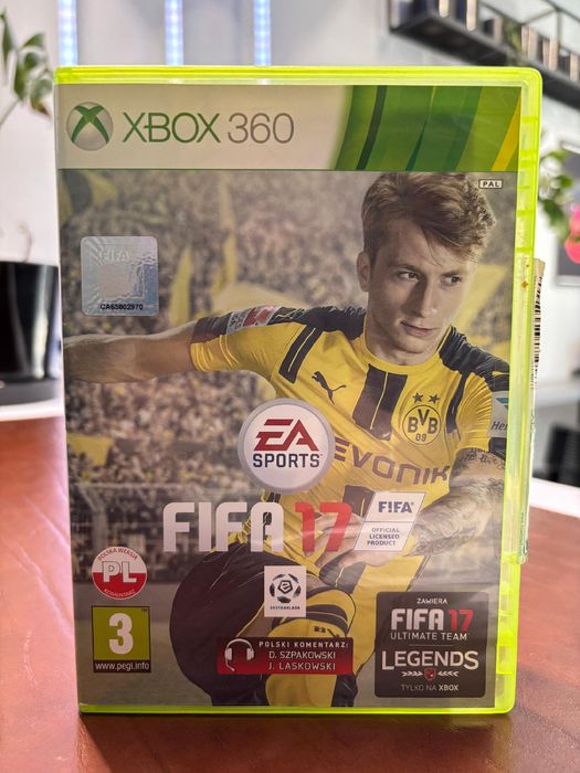 XBOX 360 Fifa 17 Po Polsku