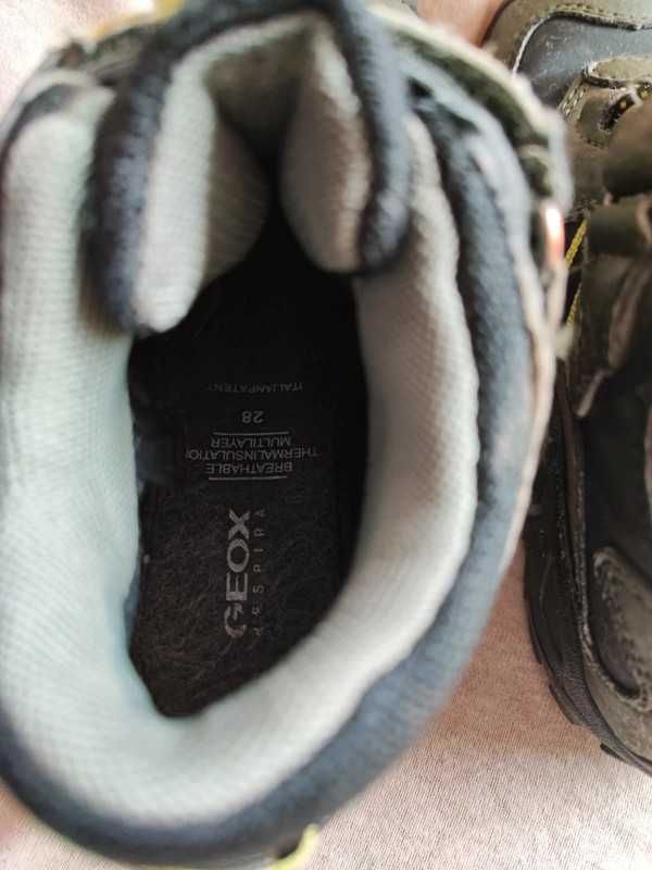 Geox savage buty jesienno-zimowe roz 28 dla chłopca buty górskie