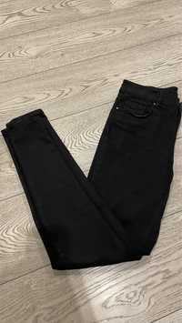 Massimo Dutti jeansy czarne rozmiar L/40