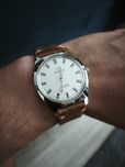 Zegarek vintage mechaniczny Shanghai 19 kamieni nakręcany koronką