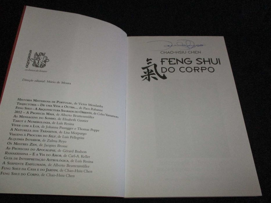 Livro Feng Shui do Corpo Chao-Hsiu Chen