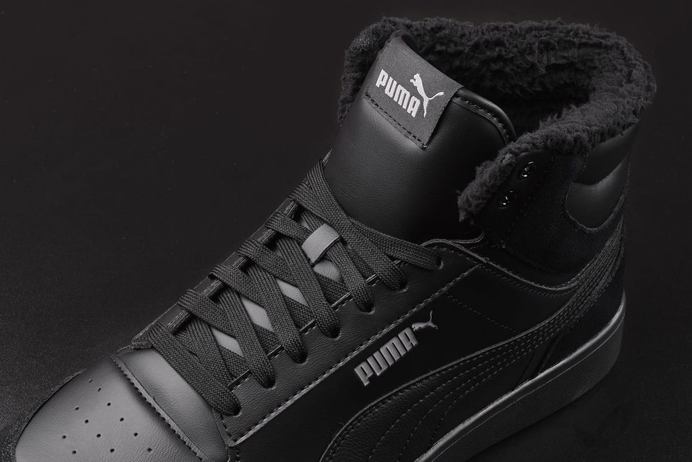 Buty Zimowe Puma Shuffle Mid Fur czarne ocieplane - 42 WYSYŁKA 24H