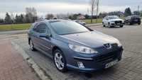 Peugeot 407 SW 3.0 V6 211km LPG Automat 2005r JBL Panorama Skóra Navi