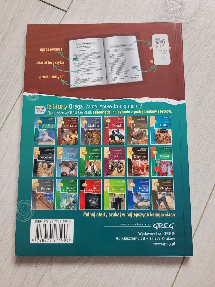 Skąpiec Moliera z opracowaniem