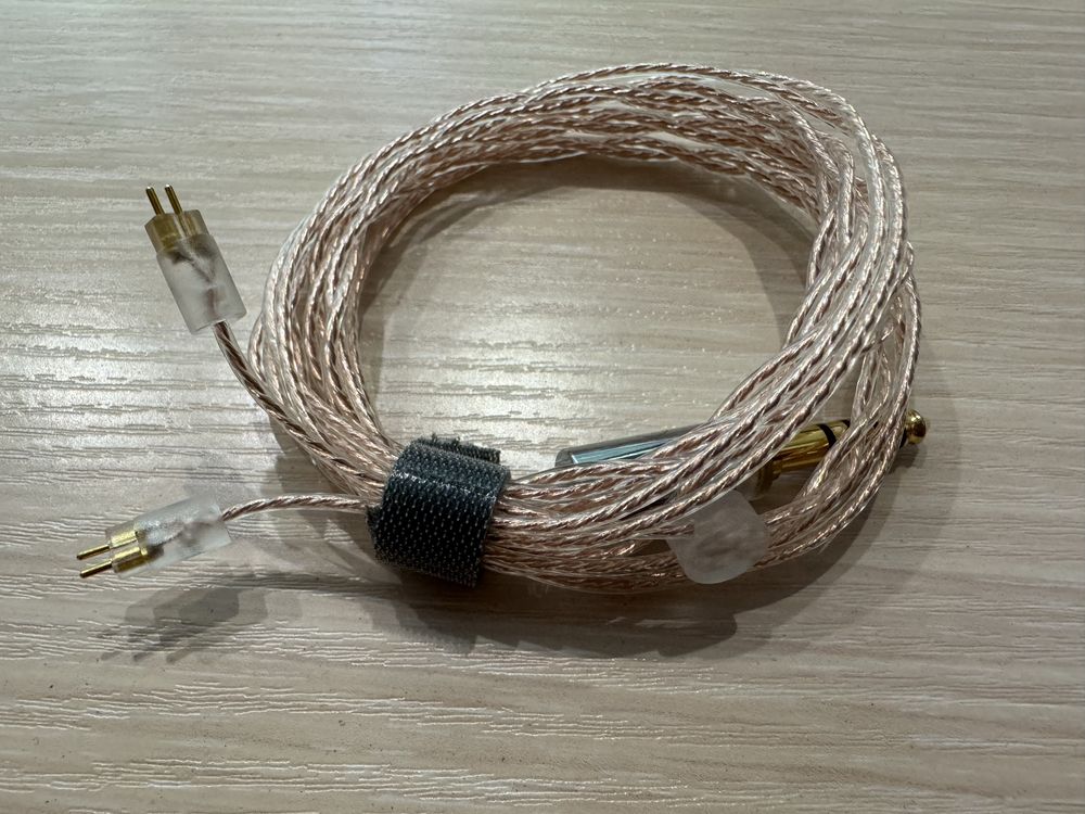 OE Audio кабель для навушників OFC безкиснква мідь 4.4 2 pin