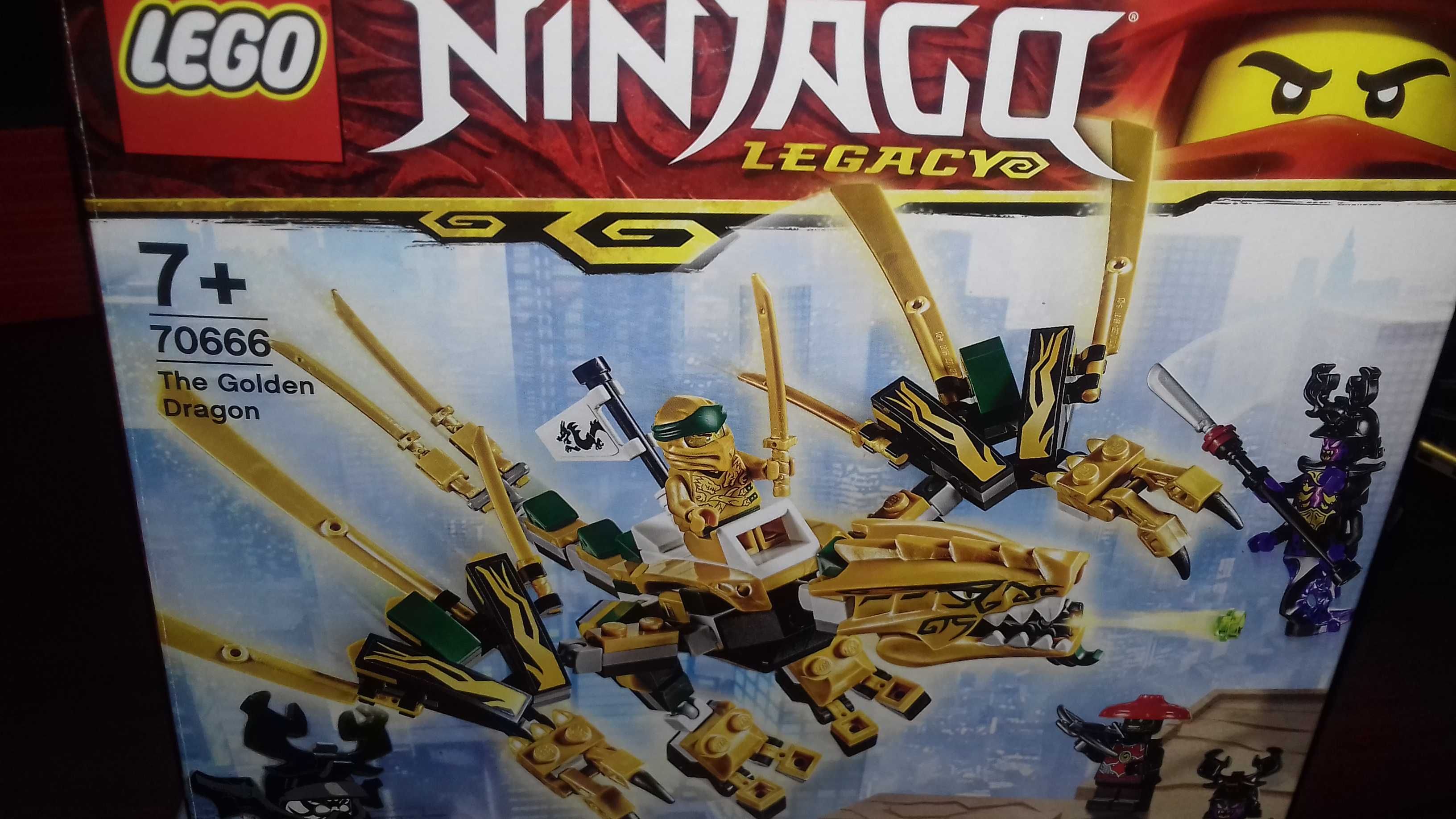 Lego Ninjago 70666[Золотий дракон]