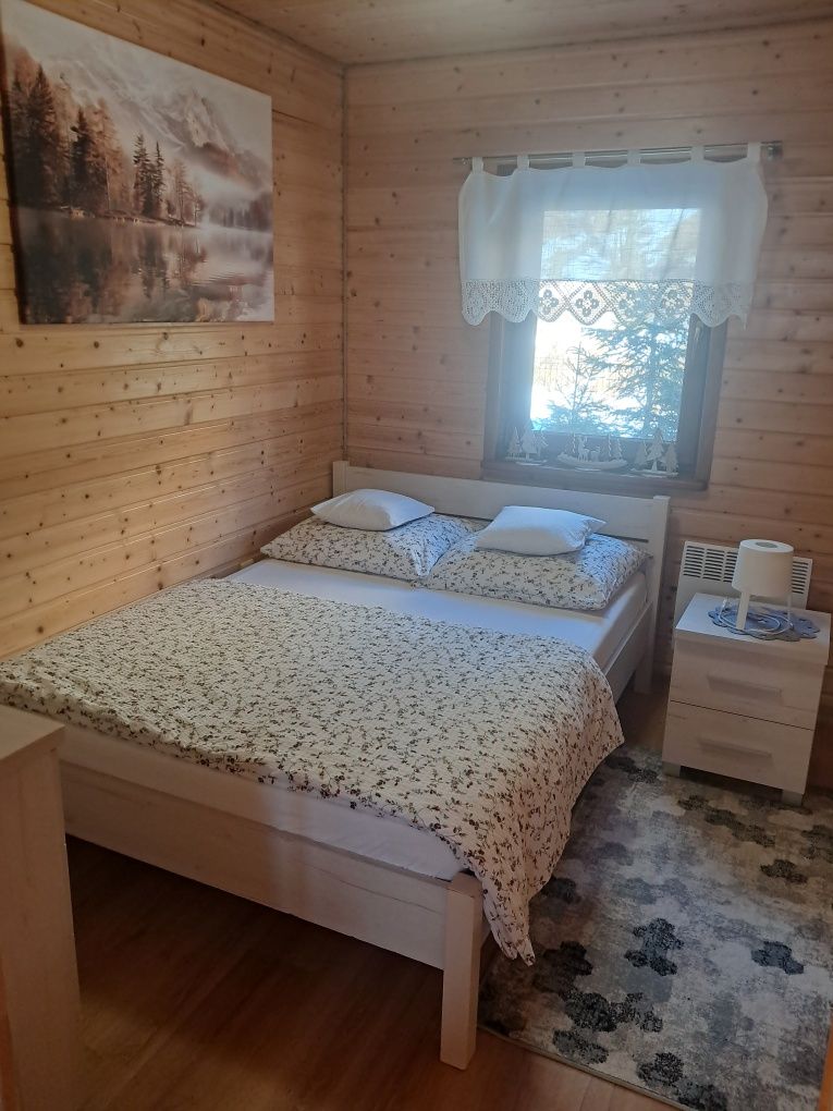 Drewniany domek Daria i Tomek ( 2 domki na 8 osob kazdy )