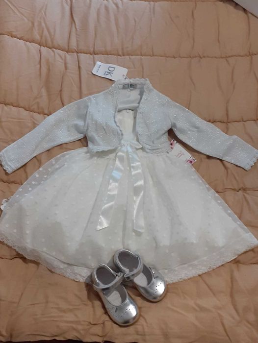 vestido criança para cerimonia 18/24 meses