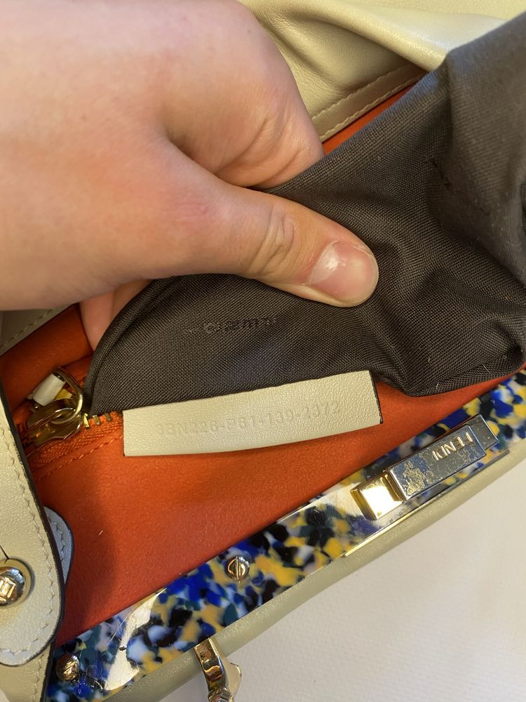 Сумка Fendi Peekaboo Bag оригинал номерная