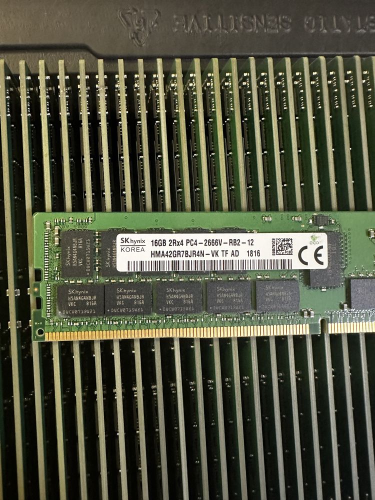 Серверная память Samsung/Hynix/Micron DDR4 16gb pc4-2666 Rdimm ecc