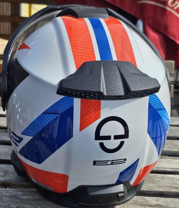 Capacete modular Schubert E2 Defender com intercomunicador Sc2