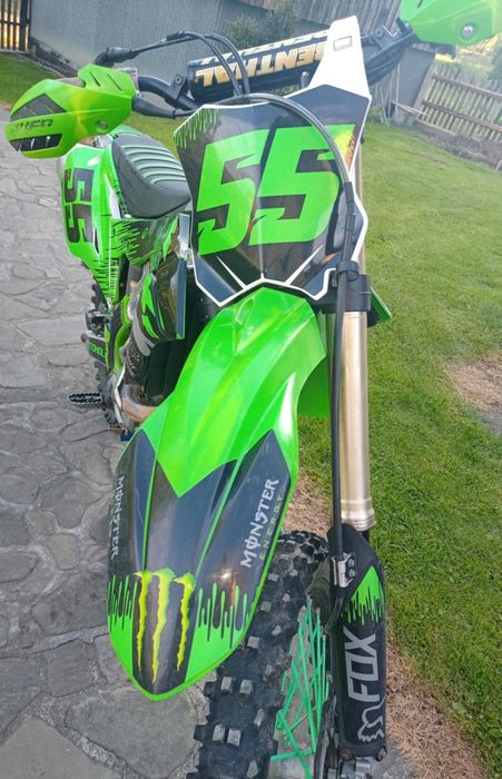 Kawasaki kx250f kxf 2018rk wtrysk