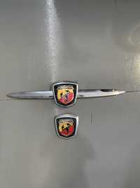 Símbolos Abarth logotipos emblemas originais 500C 595