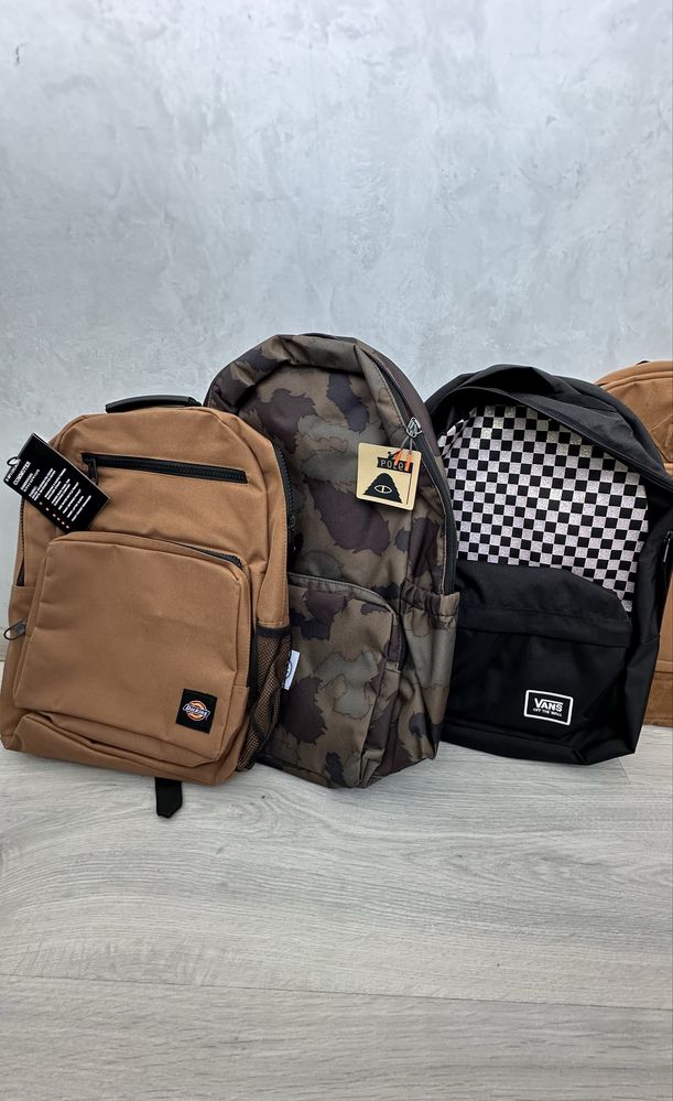 Рюкзаки Dickies/Vans/Poler