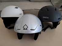 3 capacetes de Ski ou Snowboard ANON  PRO-TEC e SMITH