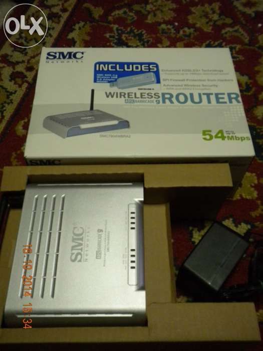 Wireless router adsl barricade g