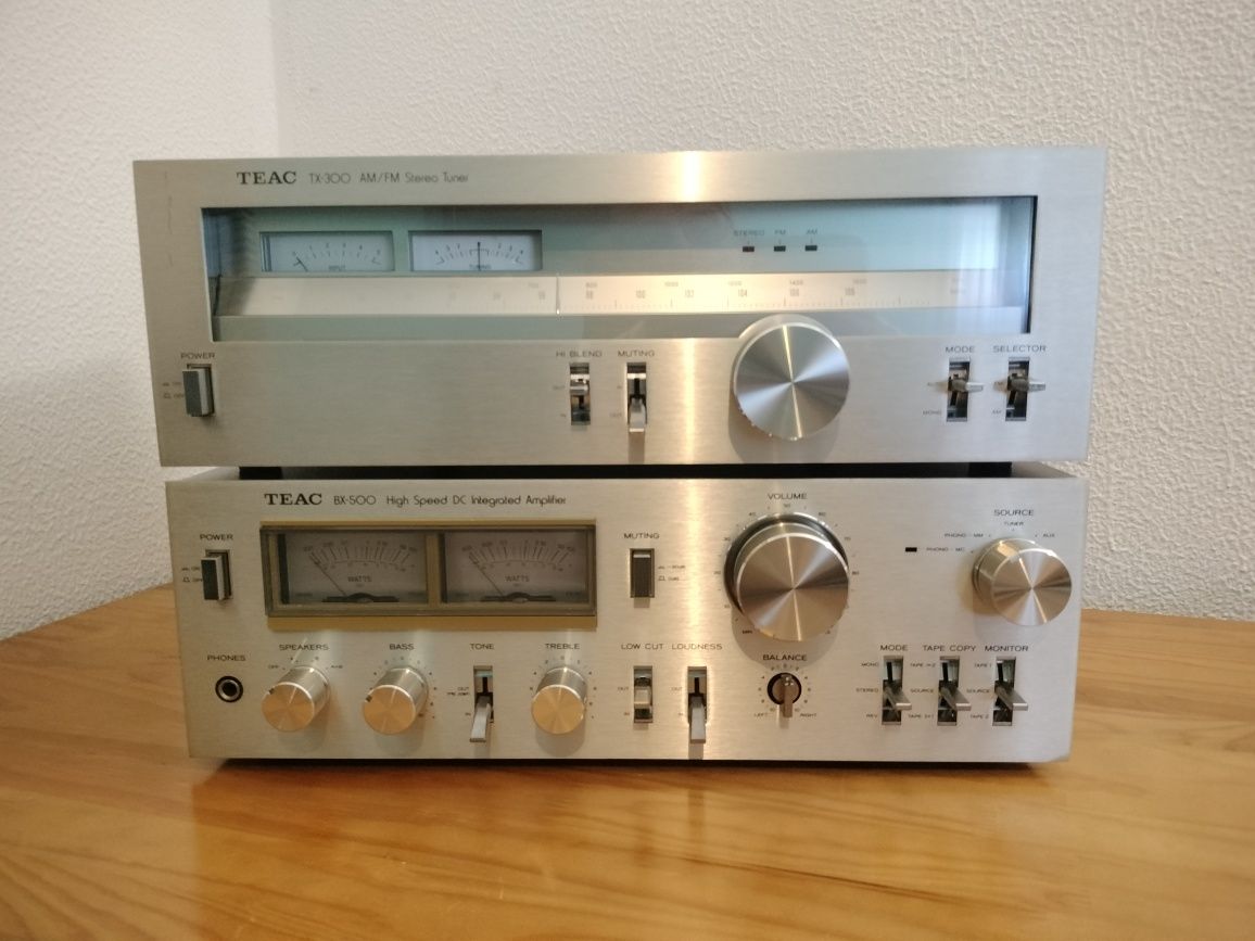 Amplificador e Tuner TEAC