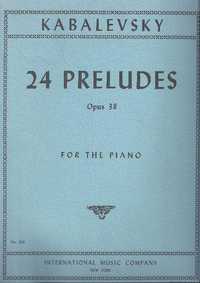 Dimitri Kabalevsky - 24 Preludes: Opus 38, for the Piano (NOVO)