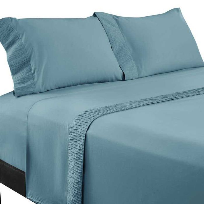 Nowy zestaw prześcieradło x2 / poszewka x2 / 135x190CM BEDSURE !2850!