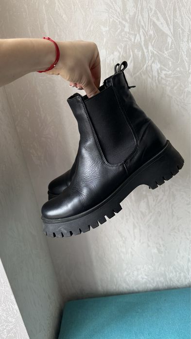 Челси Ботінки Santini жіночі, натуральна шкіра