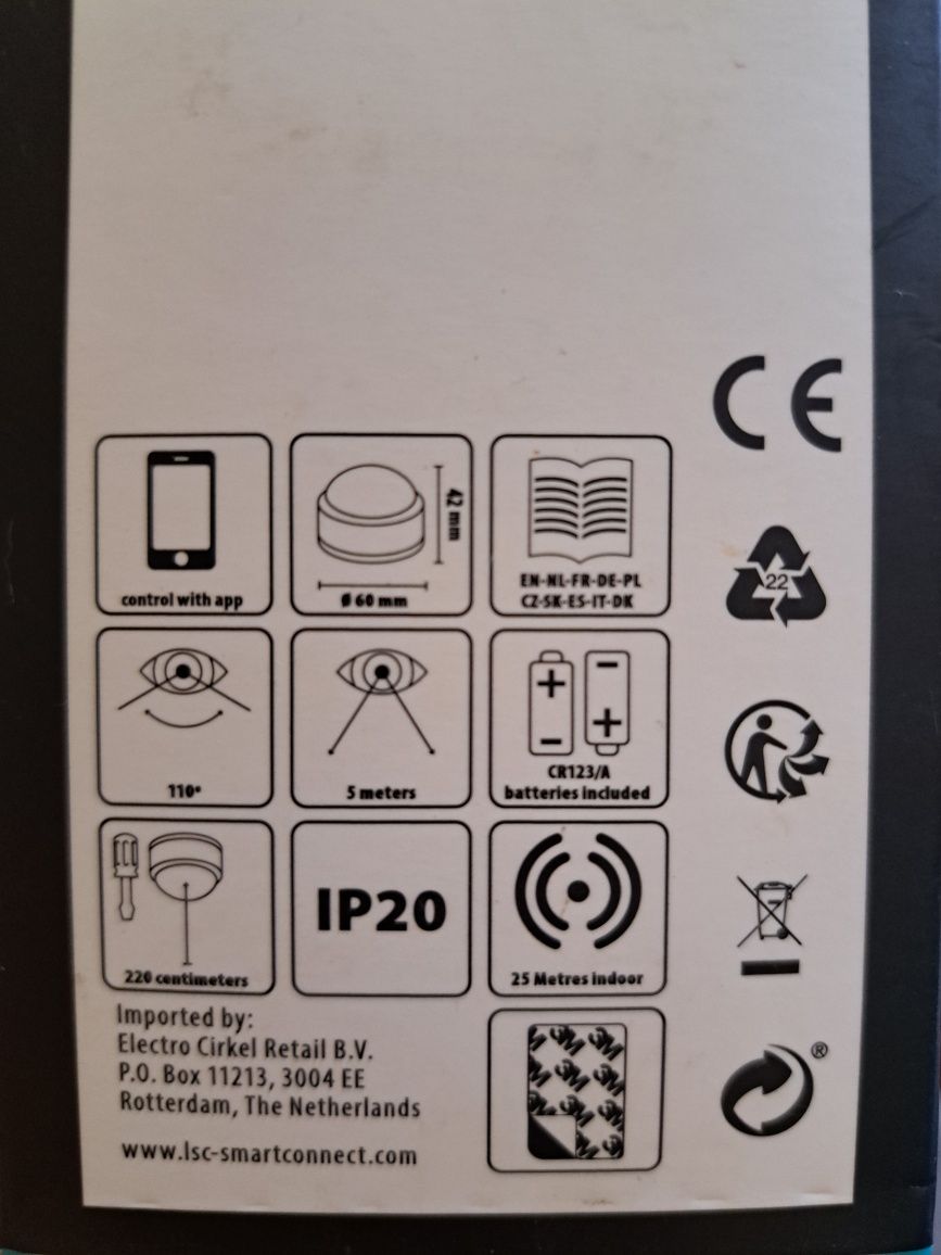 Czujnik ruchu tuya smart connect
