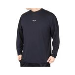 Лонгслів Oakley Logo Long Sleeve Black
