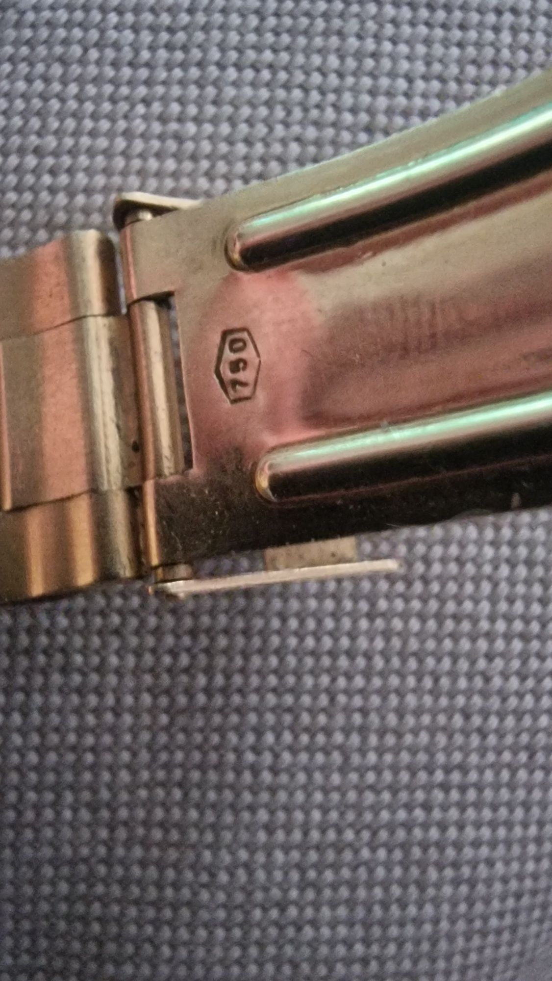 Złoty zegarek GENEVE pr 750