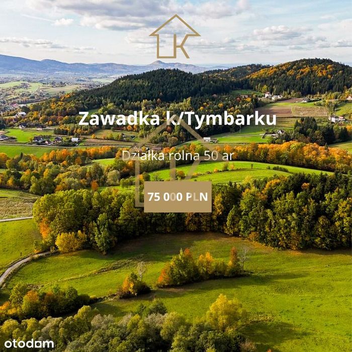 Zaciszna działka rolna w sercu zielonej przyrody