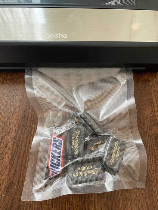 Вакуумний пакувальник AGASHE- SX286 Потужний вакууматор їжі 120W